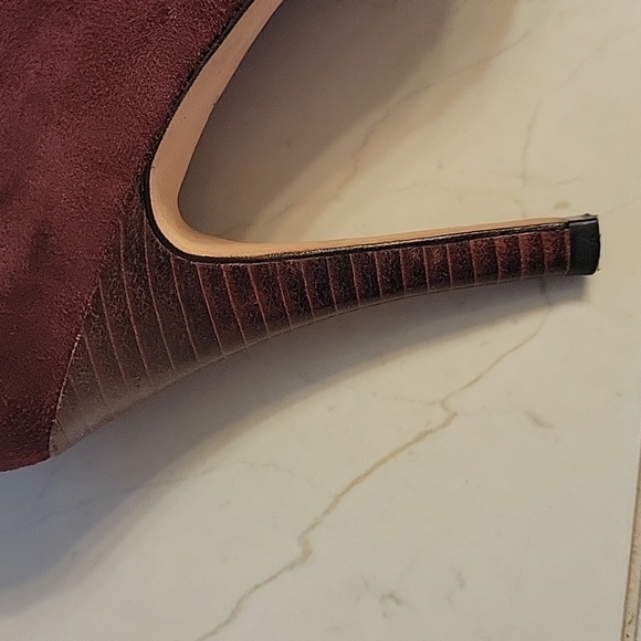 Cole Haan Nike Air suede heels size 9 1/2 - Picture 4 of 5